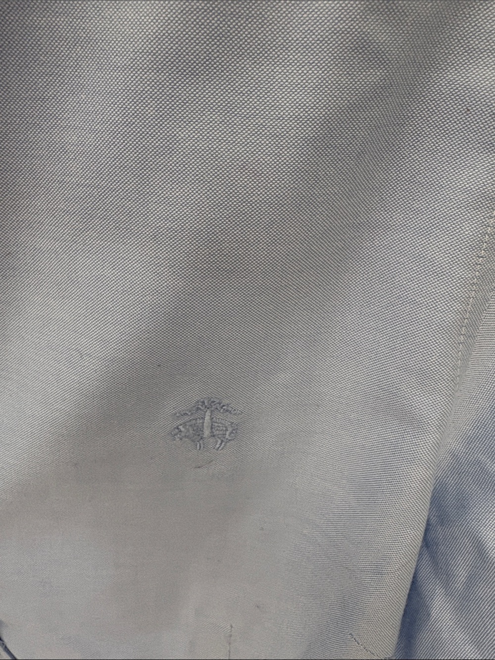 Women’s Brooks Brothers Pale Blue Button-Down Oxford Shirt - Picture 3 of 7